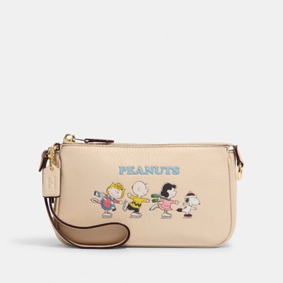 NWT Coach Coach X Peanuts Nolita 19 With Snoopy And Friends Motif CE858 - Picture 1 of 10